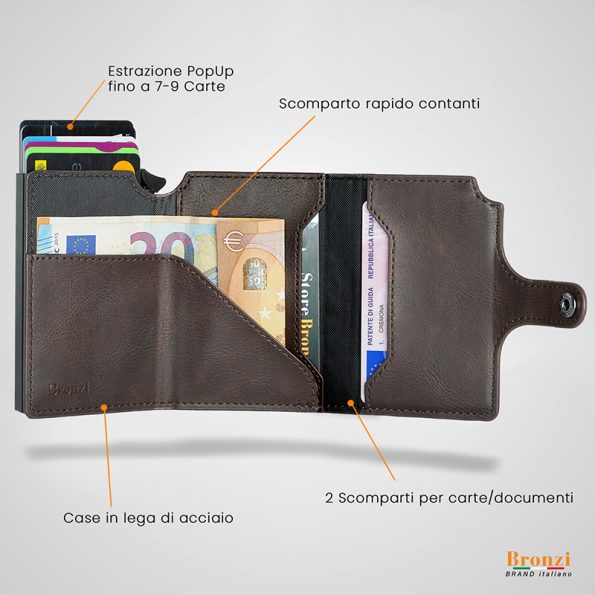3d frontali marrone intera