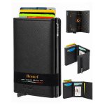 Portafoglio - PopUp Saffiano Nero Zip